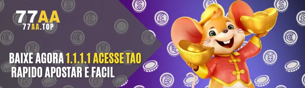 Banner de bônus 77AA.