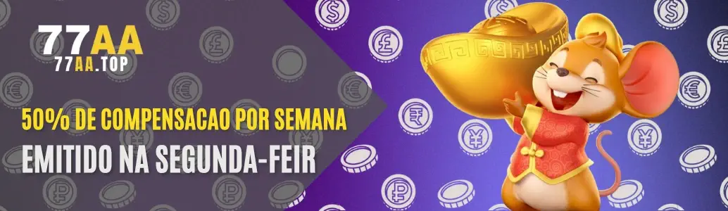 Banner de bônus 77AA