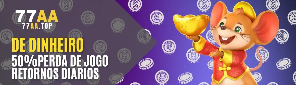 Banner de bônus 77AA.