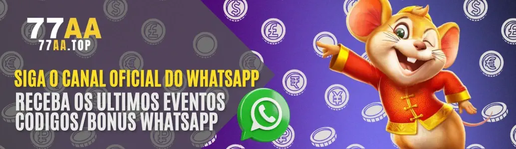 Banner de bônus 77AA.